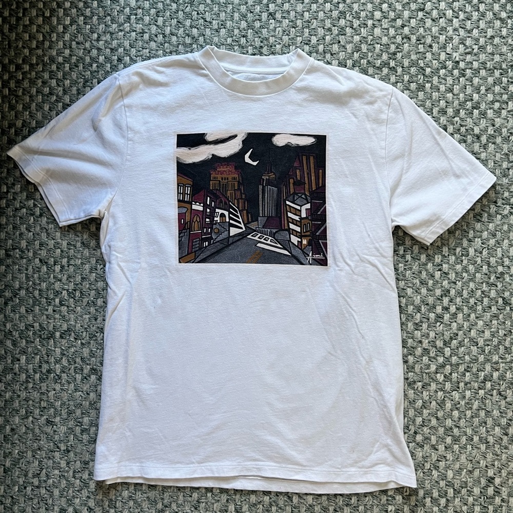 Aime Leon Dore cityscape t shirt